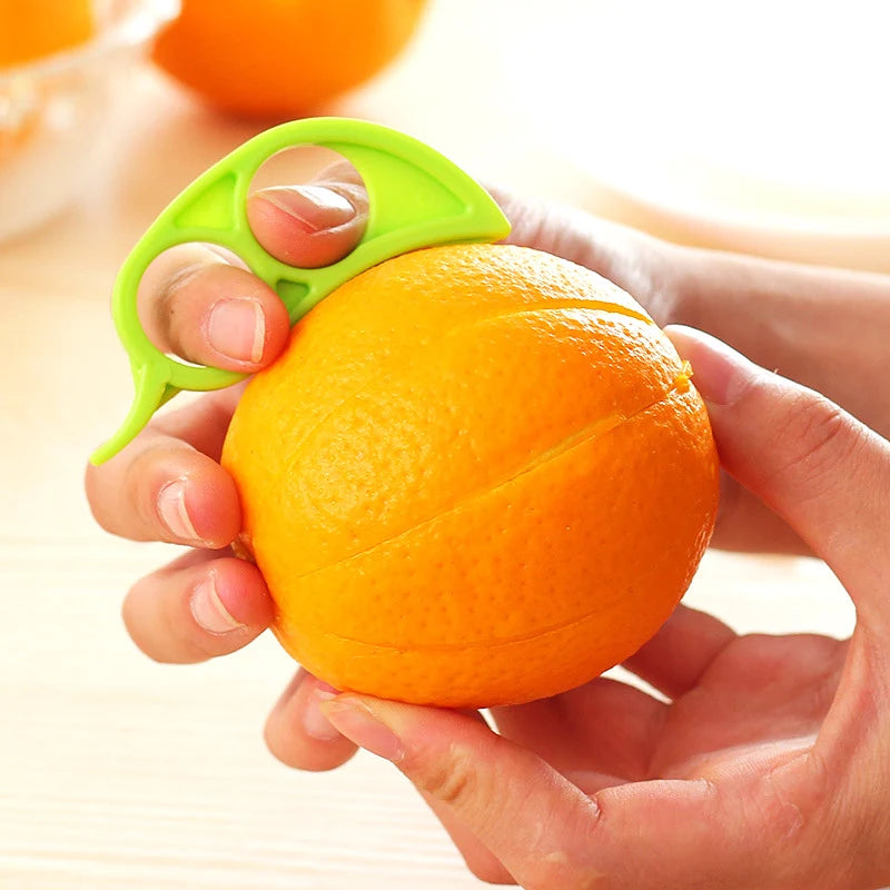 1-30Pcs Fruit Orange Peelers Creative Multifunctional Lemon Oranges Slicer Easy Opener Citrus Knife Home Kitchen Fruit Gadgets